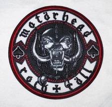 Motorhead Rock  Roll Patch Heavy Metal