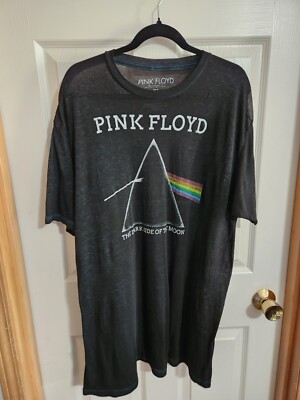 XL 2016 Pink Floyd The Dark Side of the Moon Thin Band Tshirt