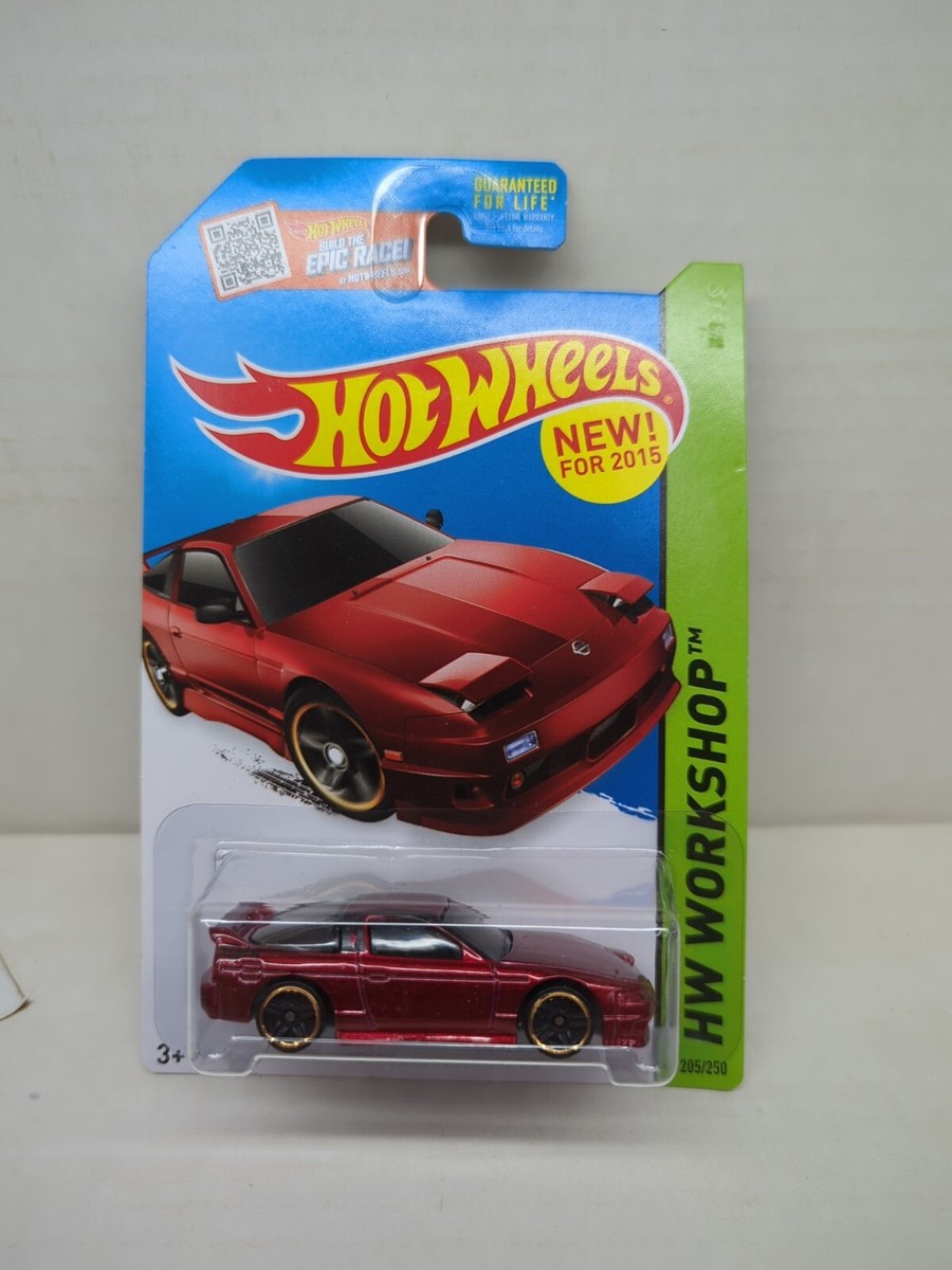 Hot Wheels 2015 HW Workshop '96 Nissan 180SX Type X 205/250, Red