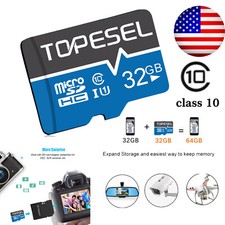 Ultra 32GB Micro SD Card Class 10 SDHC Memory Card Cell Phone Camera Memory Card