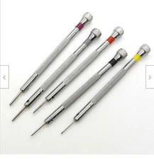 Screwdriver Set 5 pc Jewelers Watch Jewelry Eyeglasses Repair Tools Precision
