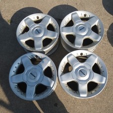 4x Postert PK6014 Alufelgen 6x14" ET35 4x108 BJ 1997