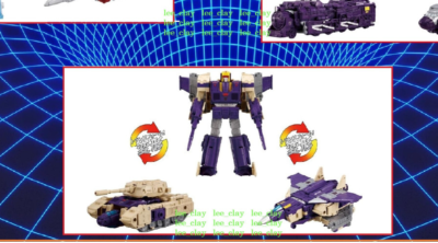 Transformers Dramatic Capture Triple Takeover Blitzwing ONLY! NO PKGING