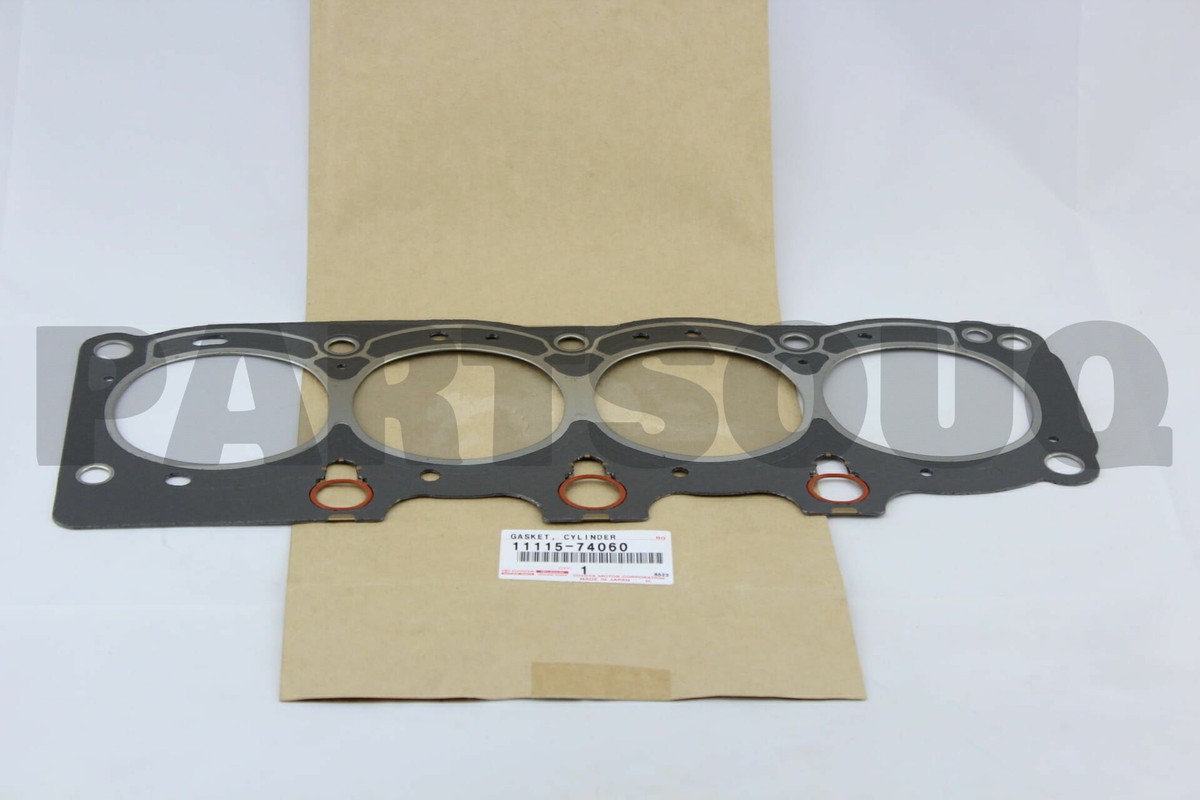1111574060 Genuine Toyota GASKET, CYLINDER HEAD 11115-74060