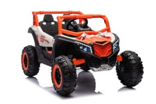 Kinderfahrzeug 12V Geländeauto Buggy UTV901 4x4 Kinder Elektro Auto Leder EVA