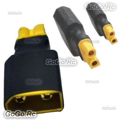 ECSiNG 4pcs XT60 Female to EC5 Male Plug Adapter XT60 Male to EC5