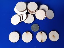 35mm/3.5cm PLY Wood CIRCLE Craft Shapes Wood DIY Decoration Disc Blanks