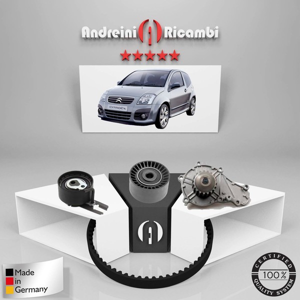 Set Vertrieb + Wasserpumpe Xcitroen C2 1.6 Hdi 80KW 109CV 2008->-image
