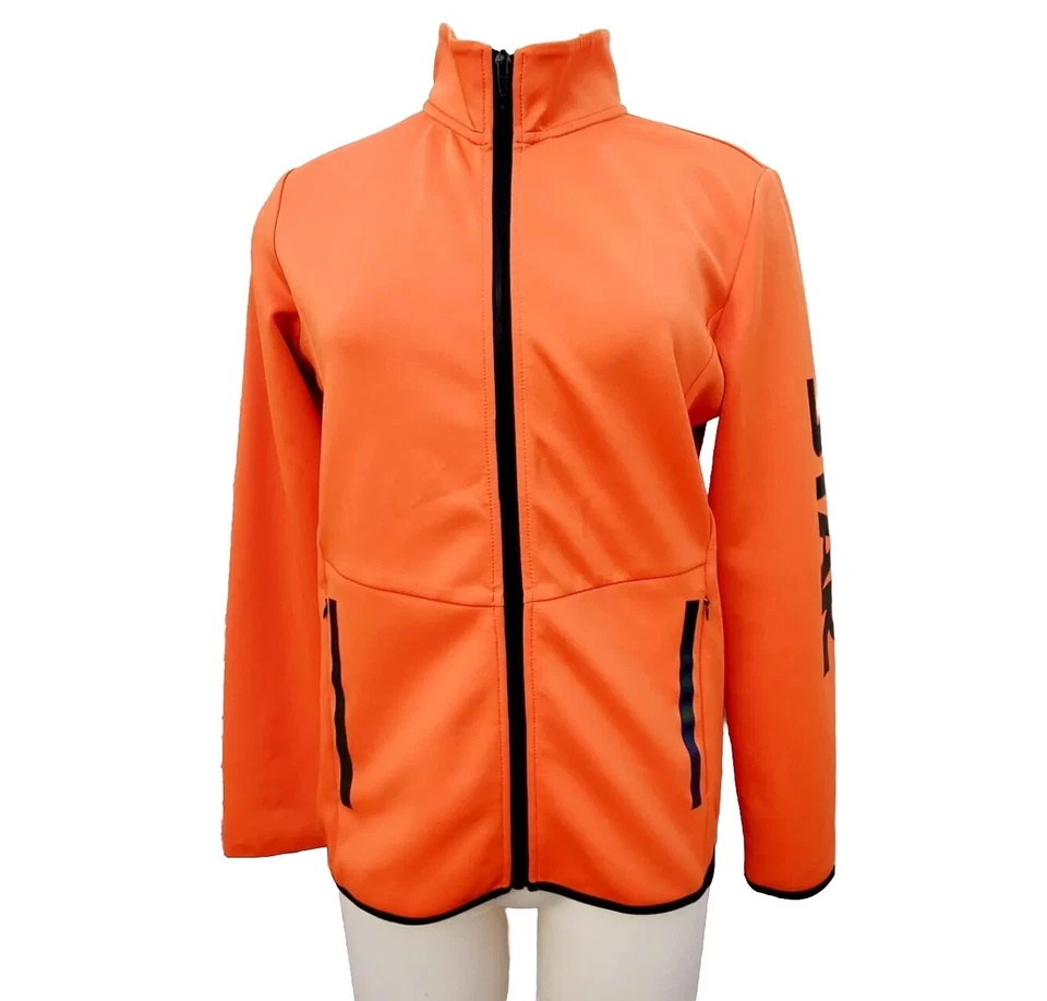 Vtg Y2K VTG Rare SPIUTO STAR - Women Orange Sports Jacket XL - Italian? - Image 2 of 4