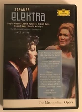 Richard Strauss Elektra DVD DG 1980 Opera Birgit Nilsson Metropolitan Levine