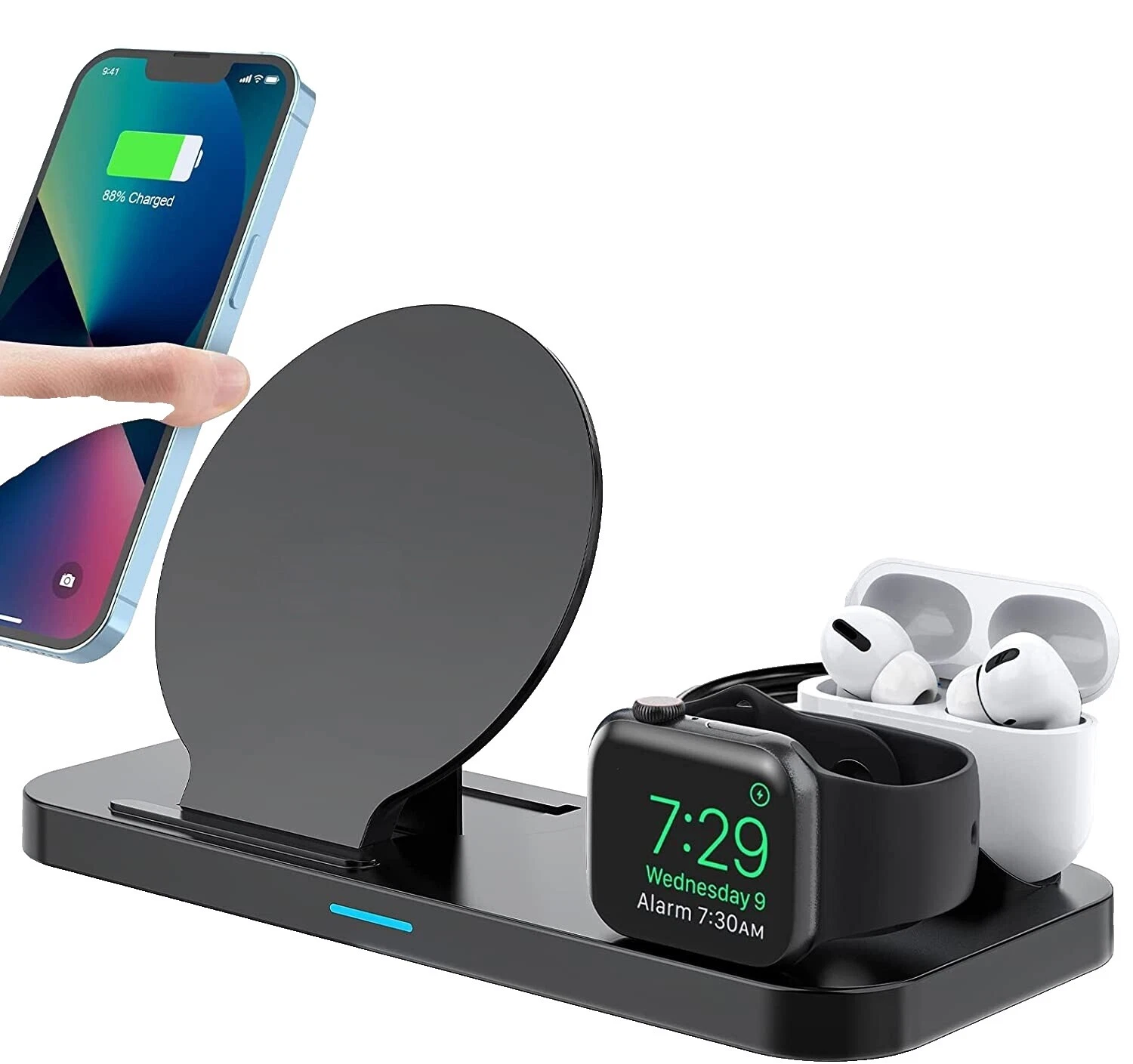 Qi Cell Phone Chargers & Holders for Apple iPhone X