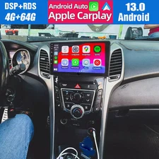 4+64GB Android 13 For Hyundai Elantra GT 2013-2017 Car Stereo Radio Carplay GPS