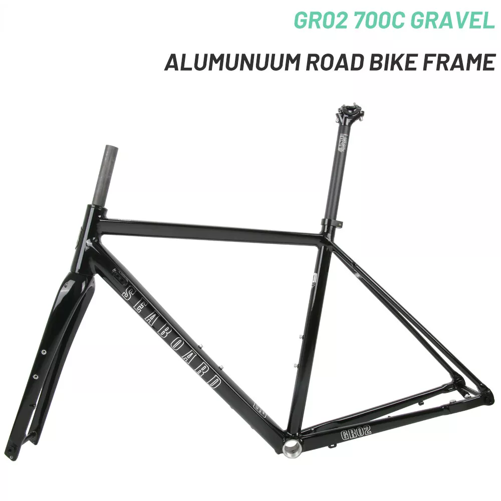 Gravel Frame Off Road Disc Brake Alloy Bicycle 700C Cylinder Shaft