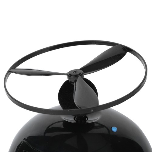 Alarm Clock Novelty Flying LCD Digital Portable Round Propeller Household - Picture 8 of 12