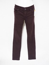 Level 99 Purple Lily Skinny Straight Denim Jean, Size 27