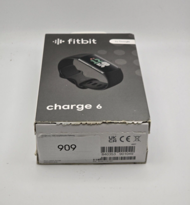 Fitbit Charge 6 Fitness Tracker - Black - GA05183NA - Open Seal