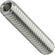 10-32 x 3/16" Socket Set Screws Allen Drive Cup Point Stainless Steel Qty 1000