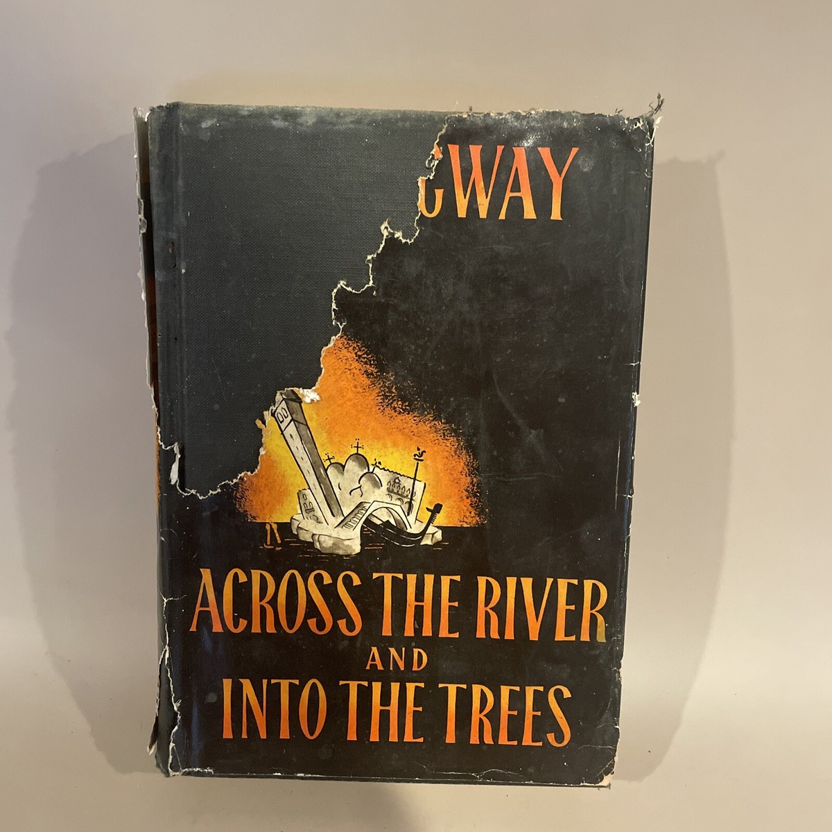 【史上最も激安】 INTO AND RIVER THE ACROSS THE Hemingway Ernest by TREES 洋書、外国語書籍