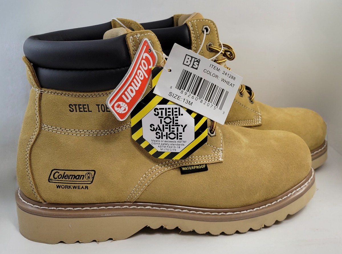 Coleman Men's Workwear Waterproof Leather Shoes Steel Toe Coleman Men's Workwear Waterproof Leather Shoes Steel Toe