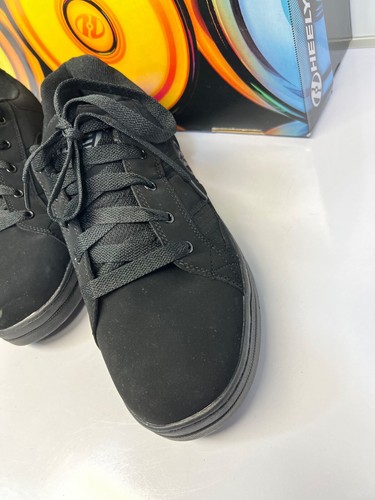 Heelys Shoes Split Skate Sneakers Men Size 9 Black Color Rolling Shoes - Picture 7 of 24