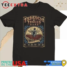 LIMITED! Tedeschi Trucks Band Tour 2025 Merch Trucks Band T-Shirt Size