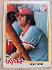 1978 Topps #20 Pete Rose Cincinnati Reds All Time Hit King