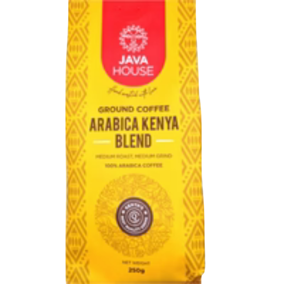 Java House Coffee Arabica Kenya Blend Medium Roast Medium Grind 250g Hand Roast