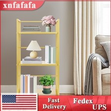 Modern 3-Tier Floor Standing Display Bookshelf Living Room Open Shelf Bookcase