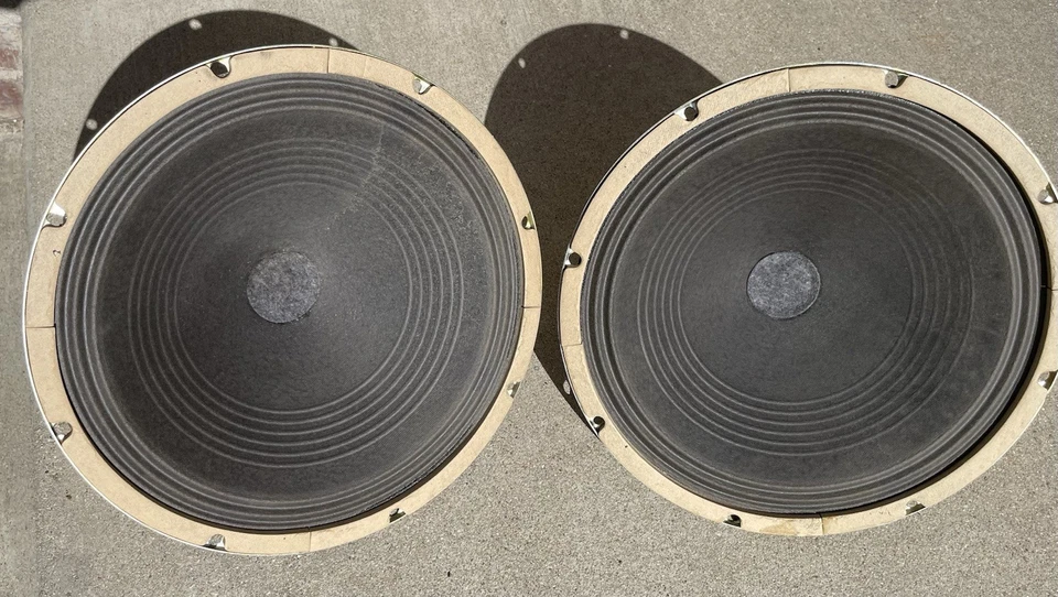 Bonito par (2) altavoces Oxford 12JB1 Alnico 12"" 1964 3,1/3,2 DCR Foto 2 de 4