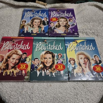 Bewitched Seasons 1-5 DVD Lot Complete Color Region 1 Sony Pictures CC Set NTSC