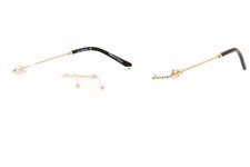 Charriol PC75098 C01 Shiny Gold 58mm Eyeglasses New Authentic