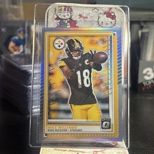 2025 Donruss optic Football Mike Williams #78 Holo Silver Prizm Steelers