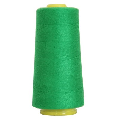 Serger Thread Polyester Sewing 2750 Yard Cone 40/2 Dark Grass Quilting Spool