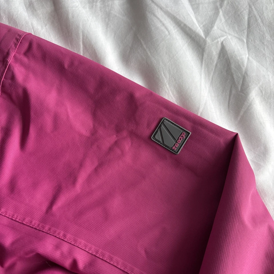 Chaqueta con Capucha Mujer The Edge Rosa Cremallera Completa Actividad al Aire Libre Tecnología Recco Foto 3 de 4