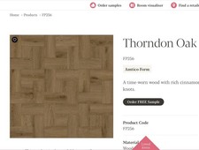 Amtico Form Thorndon Oak, Broad weave 5m2