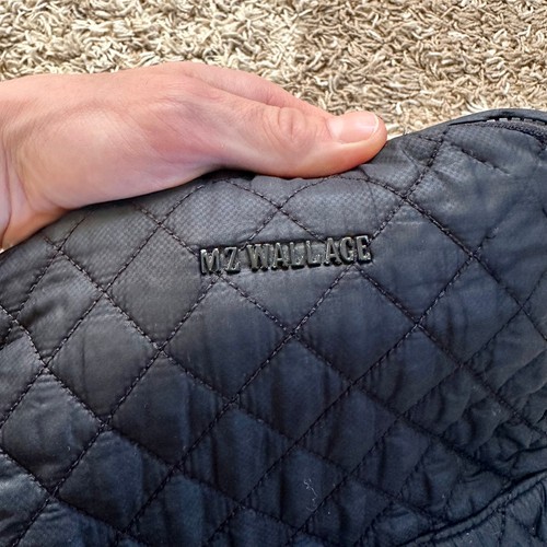 MZ Wallace Black Camouflage Mini Quilted Backpack Puffer Size M - Bild 3 von 16