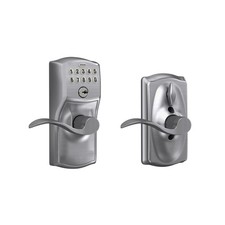 Schlage Camelot Keypad Lock with Lever Handle Electronic