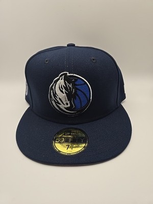 Dallas Mavericks New Era 59FIFTY NBA Basketball Cap, Navy Blau, Gr. 7 1/4