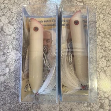 2 Packs Al Gag’s Throwback Lures Heirloom Popper Bone