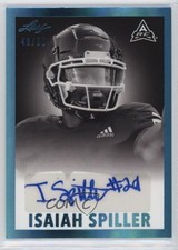 2021 Leaf Memories 1960 Base Platinum Spectrum 49/50 Isaiah Spiller Auto 1b8
