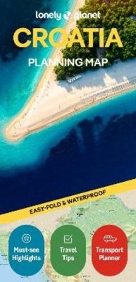 Lonely Planet Croatia Planning Map (Map) Map