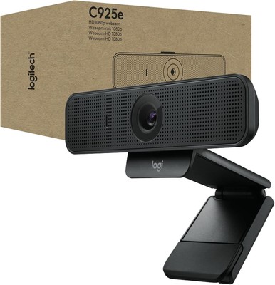 Logitech C925e Business Webcam - Black (Open Box)