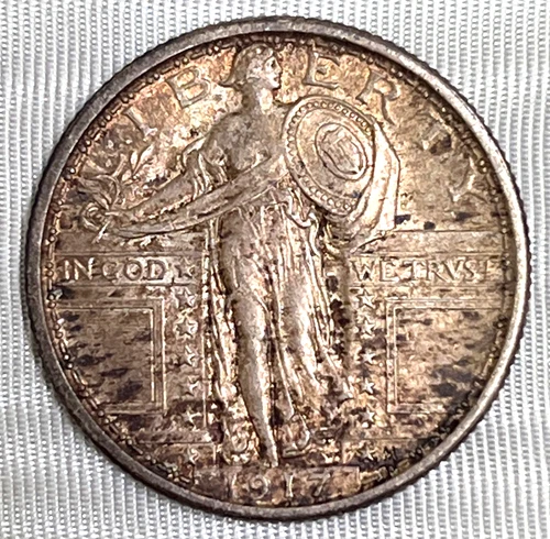 1917 Standing Liberty Silver Quarter Dollar #3