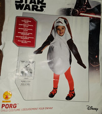 Baby Boy Rubie's Star Wars Porg Halloween Costume Outfit Size 3-4T
