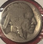 1928-D Buffalo Nickel. Free Shipping.