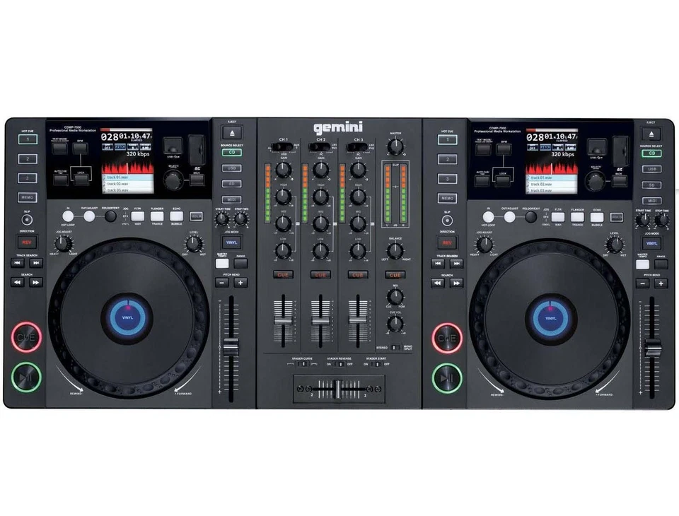 Gemini CDMP 7000 incl. Case Top Zustand - Bild 3 von 3