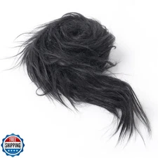 Shaggy Plush Faux Fur Fabric Precut Strips Black Fur Fluffy Fuzzy Craft Fur f