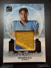 2024 Donruss #RHS-BRI Brenden Rice Rookie Holiday Sweater MEM