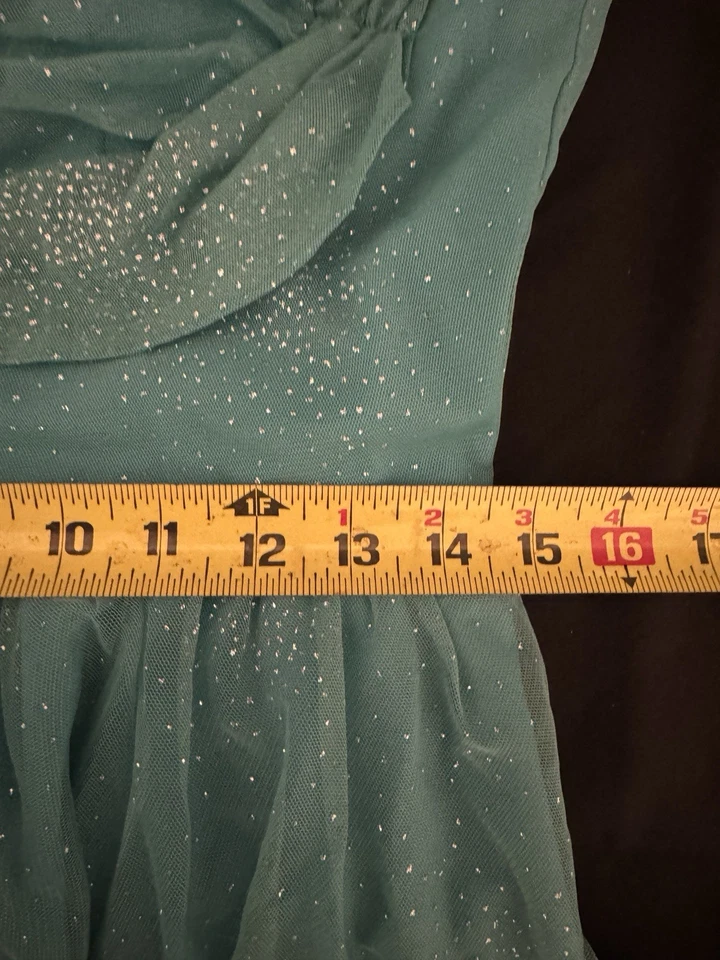 Vestido Columpio Retro STOP STARING en Espuma de Mar Verde Teal Talla M- Descontinuado Nuevo sin Etiquetas Foto 3 de 4