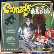 Comedy From the Golden Age of Radio 20 Cassette Tapes Set 60 Progams 30 Hours